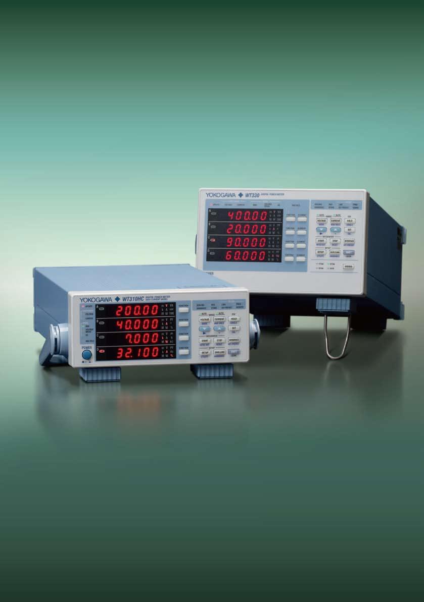 Digital Power Meter WT300 Series DIGITAL POWER METER THE 5TH GENERATION OF