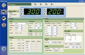 Easy set up and display of Numeric data, Trend graphs and Waveforms using PC application software The WTViewerFreePlus software can capture measured numeric values, harmonic values and waveform data.
