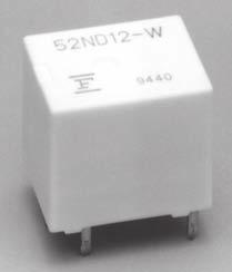 COMPACT POWER RELAY POLE 2 A (FOR AUTOMOTIVE APPLICATIONS) FBR, 2 SERIES FEATURES Compact and lightweight structure (42% of the volume of the FBR relay) High current contact capacity (carrying