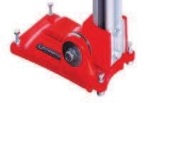 transport handle Vacuum plate Vacuum valve Transport wheels Drill hole centre indicator Stainless steel handle
