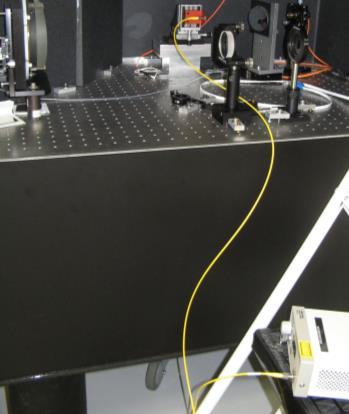 After the rearrangement, shown here, the beam quality of laboratory sources can be reliably checked with 2-hole Hartmann test, and are good to use for