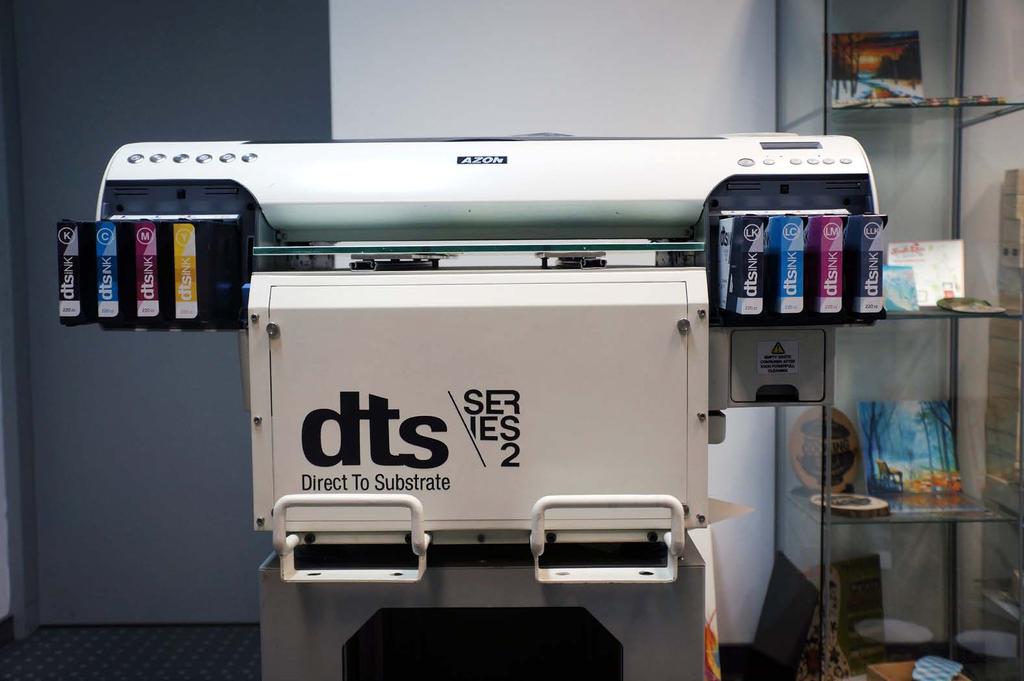 Azon DTS is an excellent solution for gift retailers, fast sign and copier shops, photo labs, museums, etc.