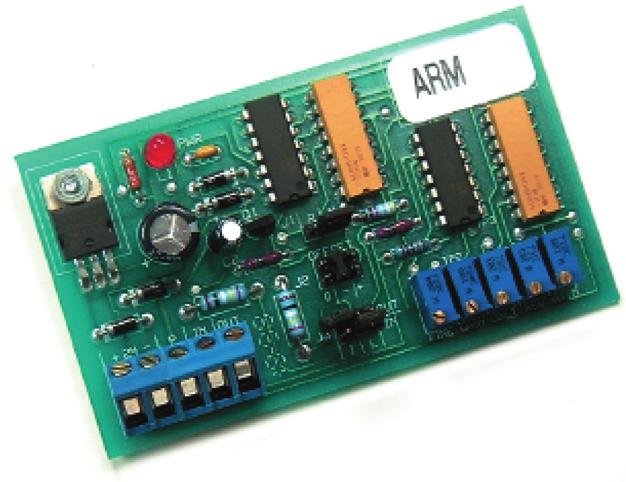 Input-Output Modules Section 08 B.M.S INPUT - OUTPUT MODULES ANALOGUE RESCALING VDC / ma ARM This unit can be used to convert / rescale current or voltage signals: VDC input converted to ma output.