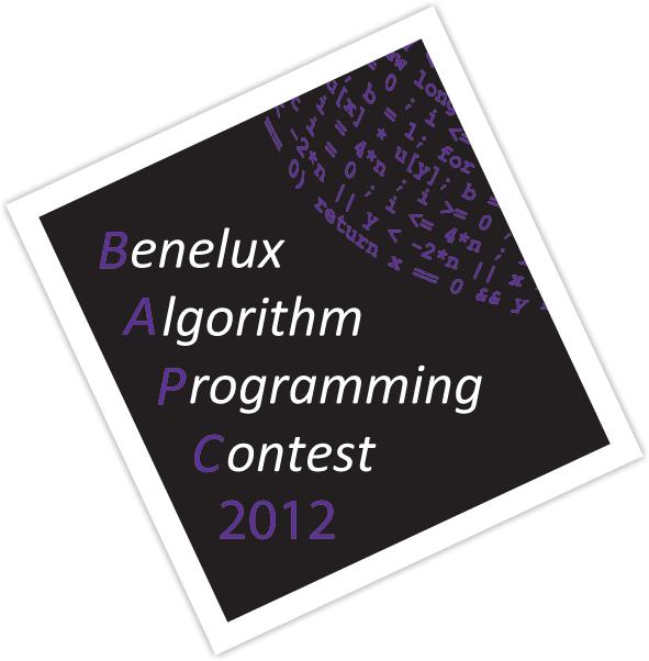 BAPC 2012 The 2012 Benelux Algorithm Programming Contest