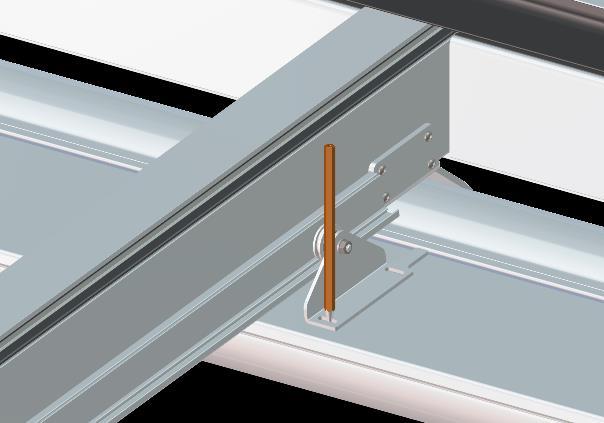 Slide the front clamping plate with bolts over the earlier mounted side guide