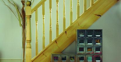 ...saves time and labour timber PINE spindle COLONIAL newel COLONIAL cap BALL Stairfit is a brand new range of balustrading kits available from Richard Burbidge.