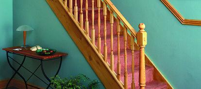 ...a professional finish timber PINE spindle EDWARDIAN handrail LHR cap BALL A distinctive system with classic good looks Richard Burbidge can offer you a wide range of stair balustrade options to