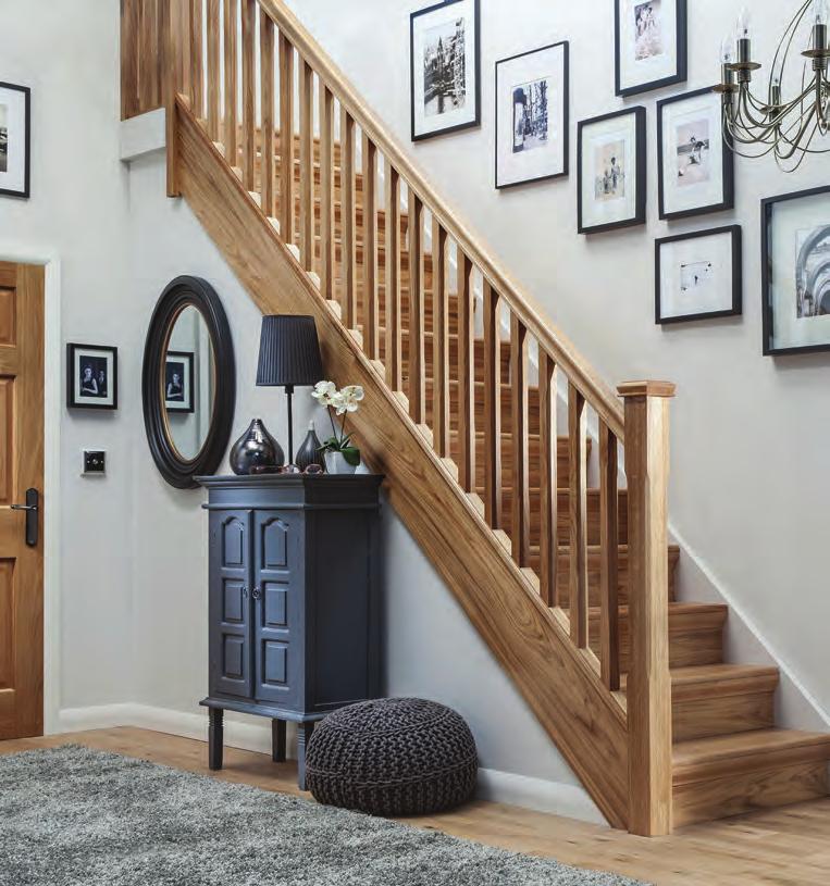 The Trademark range by Richard Burbidge is a highly flexible collection of high quality and affordable stair parts.