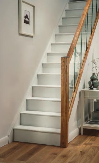 Stair Klad The Stair Klad oak stair cladding system by Cheshire Mouldings, is an