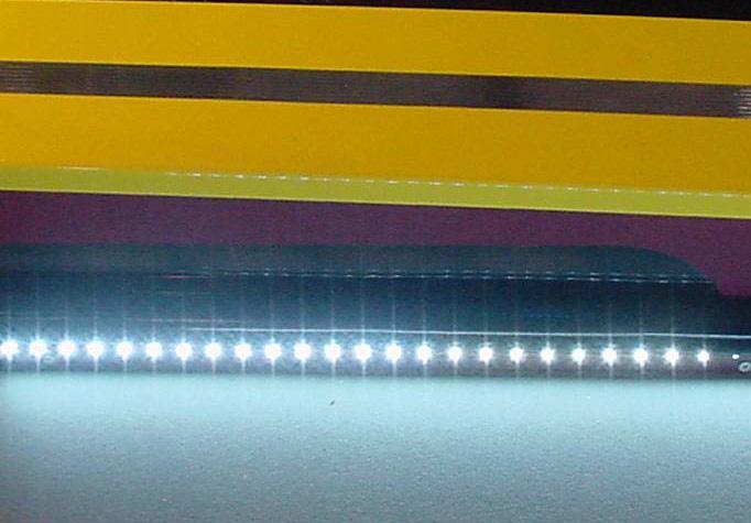RUNWAY LED OPTION Located under Banking Strips.