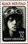 Bessie Coleman changed history by being the first African American women to get her aviator license. She went to many different flying schools, but got rejected.