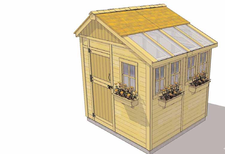 8x8 Sunshed Garden Shed Assembly Manual Revision #9 June 11th, 2012 Thank you for purchasing an 8x8 SunShed Garden Shed from Outdoor Living Today.
