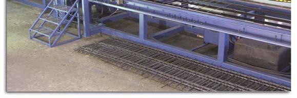 from pre-cut bars directly into the welding head or through a pre-feeding carrier.