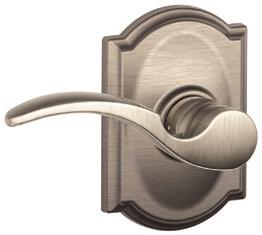 UL Listed locks are furnished with #10-001 T