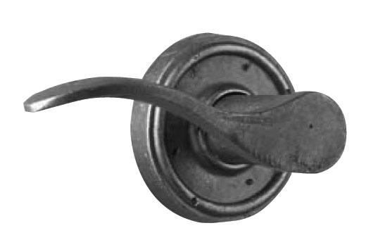 unlocks & opens door Push Button locking in rosette