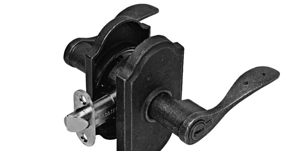 Lever strength latch included with all lever products