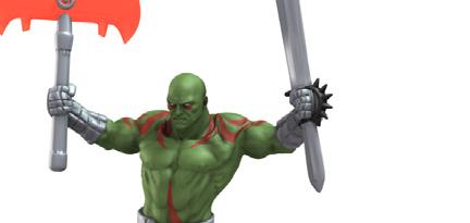 Drax the Destroyer can use the chosen power this game.