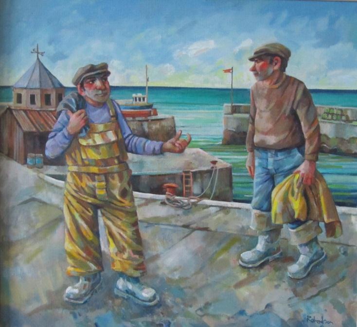 Fisherboys, Oil on