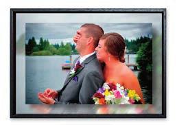 custom size, call for pricing. Options: Substrates: Choose metallic or gloss photo-base for a unique, yet elegant look.