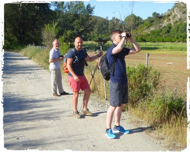 ESTEPONA - RIO GENAL - GUADIARO VALLEY - SAN ENRIQUE WOODS - MARCHENILLA TRACK Today I collected Steve, his son Dan and his son-in-law Lee from their holiday accommodation near Estepona, we had a