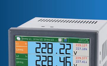 interfaces: rs-485 Modbus Slave, ethernet 100 Base-t (Modbus tcp Server), USB device & host. colour touch screen: lcd tft 5.6, 640 x 480 pixels. ip65 protection grade from the frontal side.