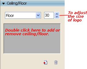 2. When shooting ceiling/floor, shooting position should be almost the same with the original position. The degree difference between the two positions should be limited in 20 degree. 3.