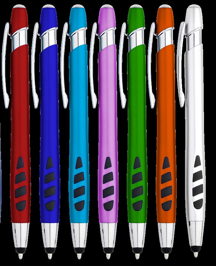 The TIGER STYLE: STYPEN-5347 Made With Pride Retractable ballpoint pen/stylus combination.