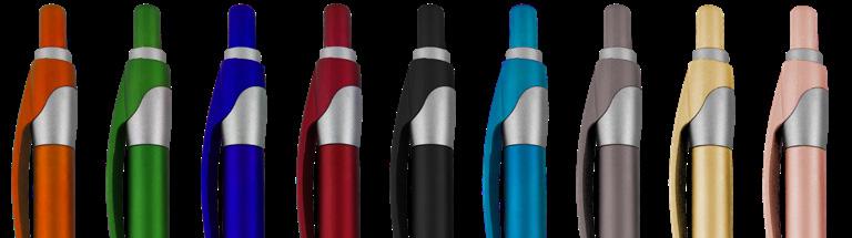 Colors: Black, red, blue or green barrels with black highlights and chrome