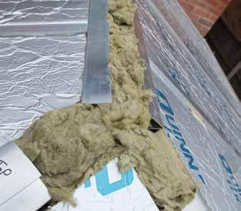 Once insulation is fully fitted, cover the entire roof with