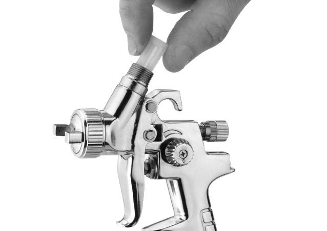 SETUP Inventory Assembly & Setup Your spray gun left our warehouse in a carefully packed box.