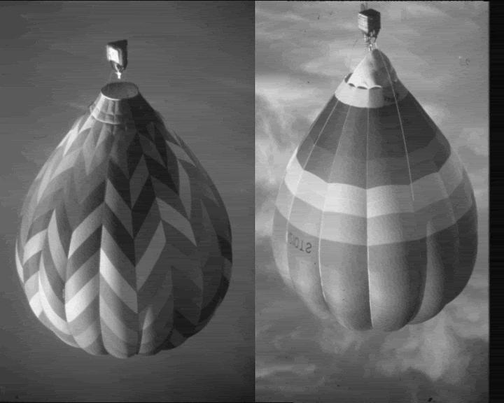 Fig. 1. Visual artifacts in the balloon image compressed by lossy JPEG-LS. 3.