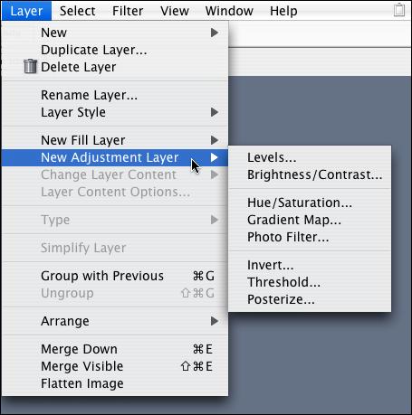 Layers, Layer Masks, and Selections T Selections can be