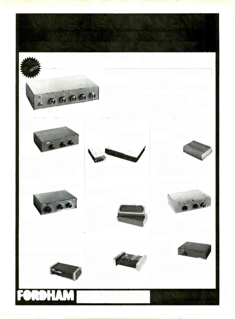 www.americanradiohistory.com VIDEO EQUIPMENT QUALITY LOW PRICES OFF -THE-SHELF DELIVERY MODEL V-1880 FORDHAM of course.