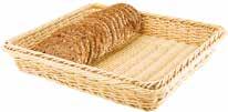 Chrome Plated Bread Baskets (Stackable) M30310 Pk:(1) 18 x 7.