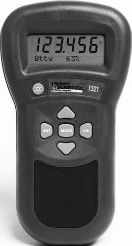 1521 and 1522 Handheld Thermometers Thermometer Readouts Hart Scientific Highest precision available in a battery-powered, handheld thermometer 1521 These handheld thermometers feature measurement