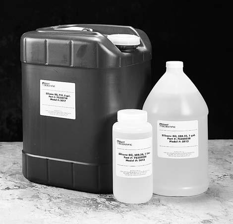 Bath Fluids Baths Full line of bath fluids covering temperature ranges from 100 C to 550 C Viscosity, volatility, and other properties that change with temperature affect the performance of fluids in