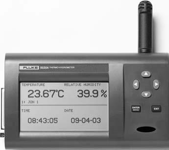 5020A Thermo-Hygrometer Temperature and Humidity Comprehensive and precise environmental monitoring of temperature and humidity Best-in-the-world accuracytemperature to ± 0.125 C and RH to ± 1.