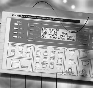 Signal Sources Selection Guide Signal Sources Fluke offers a range of function, pulse/function and universal waveform generators that are designed to meet your requirements and stay within your