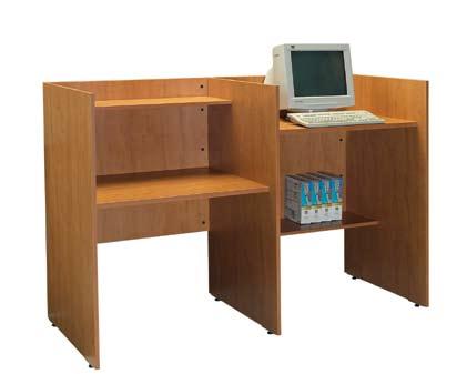 Uniwork 39" Standing Height 29" Desk Height Freestanding 36W x 30D x 48H UWSCPW3630 - Pearwood Add-On 35W x 30D x 48H UWSCPW3630A -