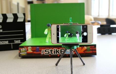 STIKBOTS Used to create green screen projects with students Additional accessories and stikbot pets are available