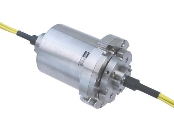 to operator Optical slip ring allows for system