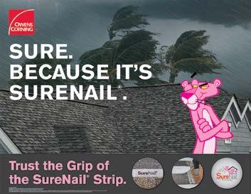 home shows or contractor showrooms Trust the Grip of the SureNail Strip Pub. No.