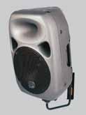 Pole Mount Socket and Bracket Attachment A top stacking feature is provided for multiloudspeaker