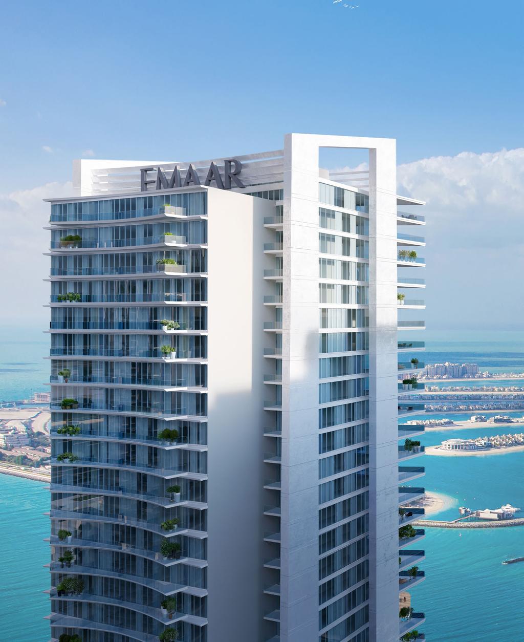 BEACH VISTA AT EMAAR BEACHFRONT The next level of refined beachfront living The first estate to be launched at EMAAR Beachfront