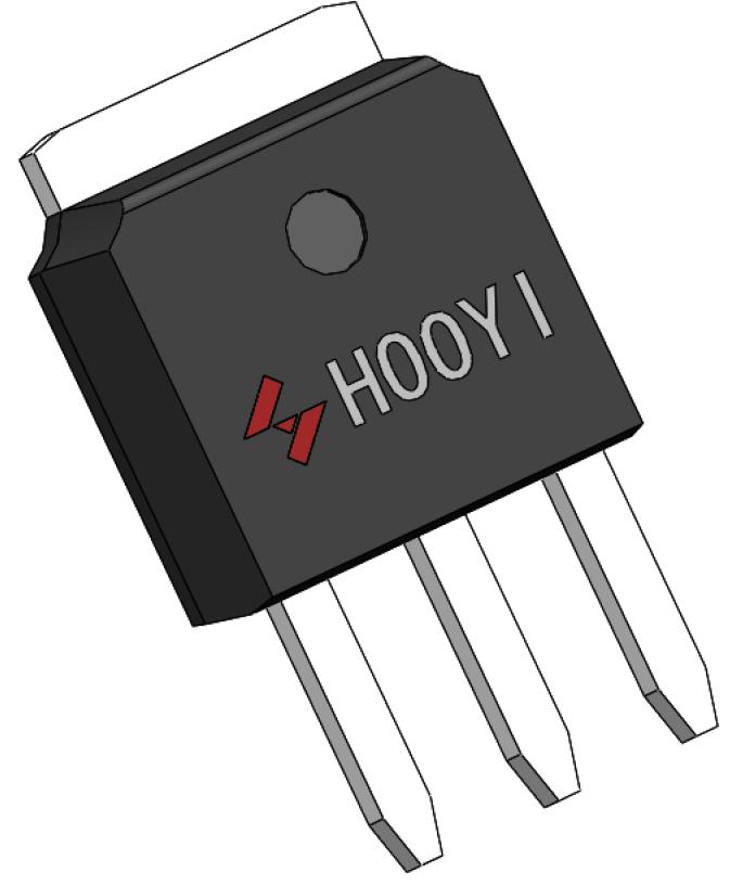 Assembly Material G : Lead Free Device Note: HOOYI lead-free products contain molding compounds/die attach materials and 0% matte tin plate termination finish; which are fully compliant with RoHS.