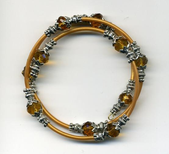 Bracelets to suit all tastes Amber crystals with