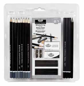 Clamshell Art Sets Clamshell Art Sets R-05764 Clamshell-Sketching Case Pack: 12* in PDQ R-08405 Clamshell-Drawing Case Pack: 12* in PDQ R-08406