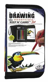 R-06260 Mini Tin - Sketch Pencil & Brush Case Pack: 12 R-06261 Mini Tin