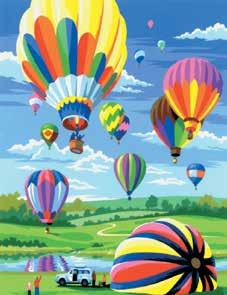 PBN Hot Air Balloons