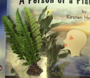 Page-by-Page Descriptions for Book Tactualizing: A Person or a Plant? (Book by Kirsten Haugen, From the Plants Start-to-Finish Literacy Starter Kit, Don Johnston Inc., www.donjohnston.